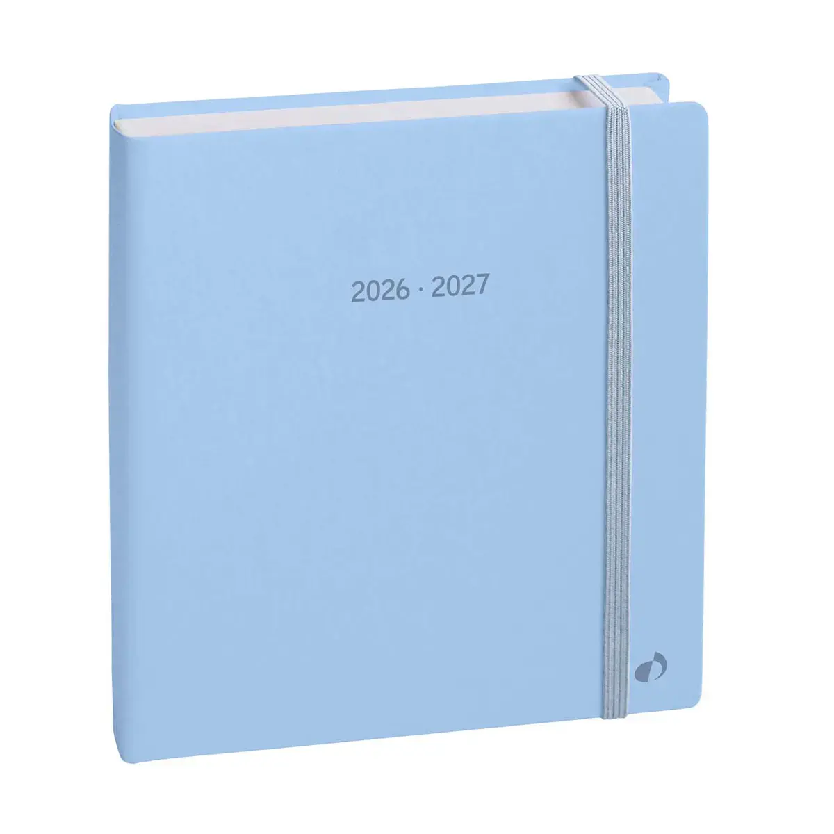 Agenda année scolaire 2026-2027 Exécutif Septembre Color - Semainier Planning - Multilingue - Pastel - Bleu clair - 13 mois de août à août - 16x16 cm - Quo Vadis photo du produit