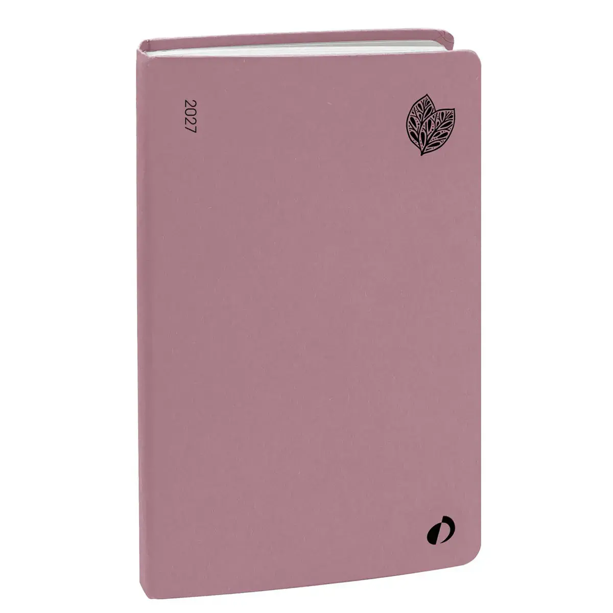 Agenda 2027 Affaires Recyclé - Semainier Planning Multilingue - Harmony Violet - 12 mois de janvier à décembre - 10x15 cm - Quo Vadis photo du produit