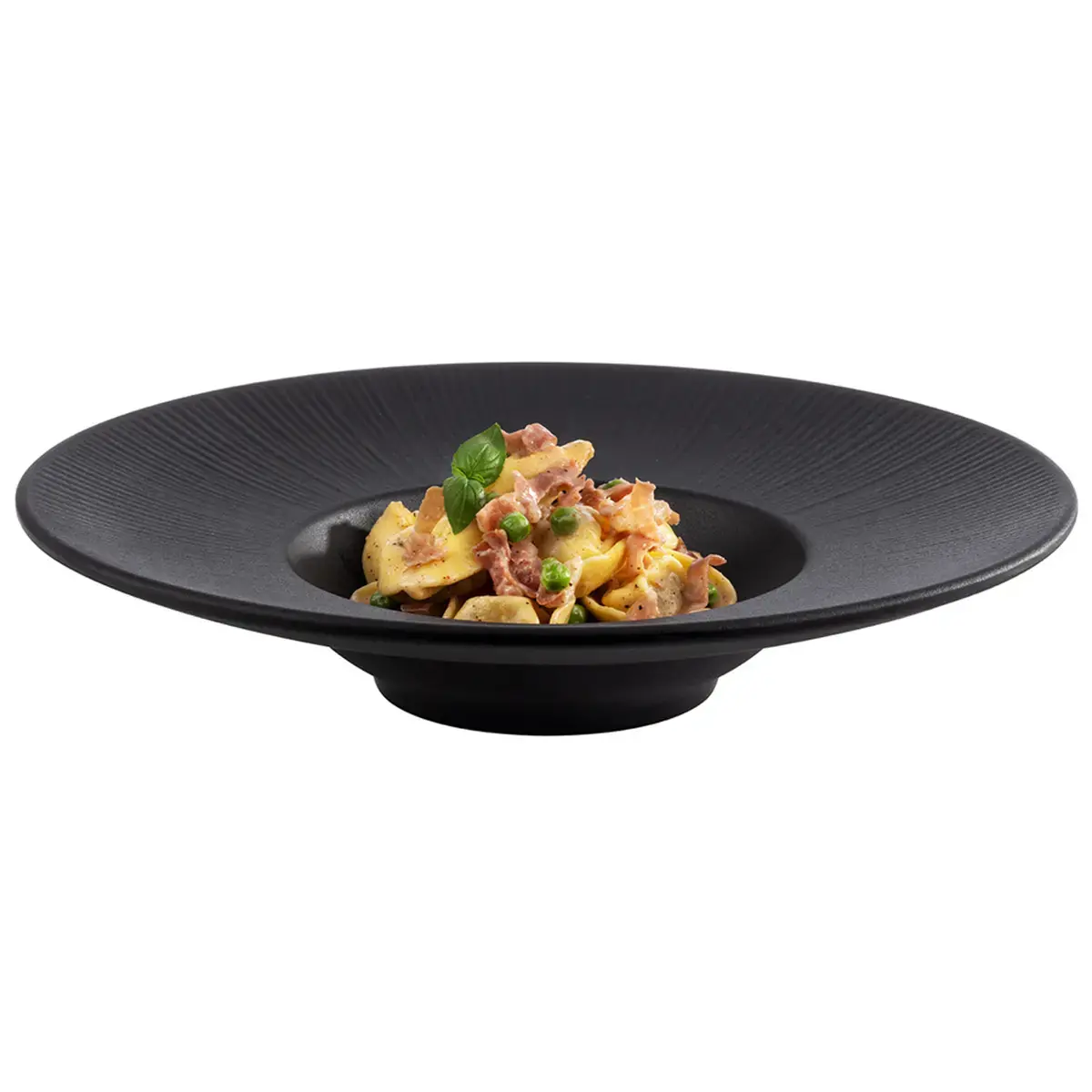 Assiette à pâtes NERO, diamètre 290 mm, noir - APS photo du produit