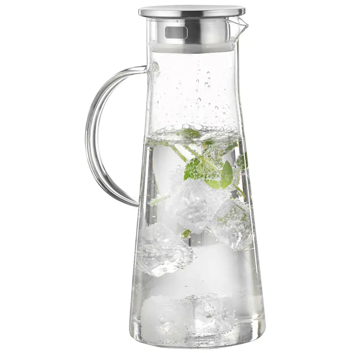 Carafe en verre FARO, avec poignée, 1,7 litre - Esmeyer photo du produit