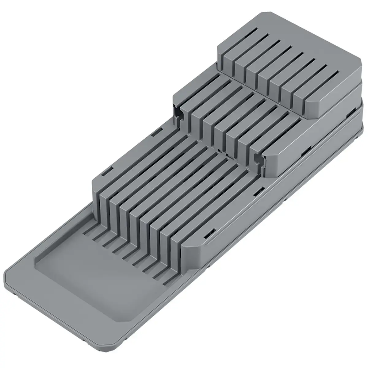 Porte-couteaux Blade-Fit, gris - Metaltex photo du produit