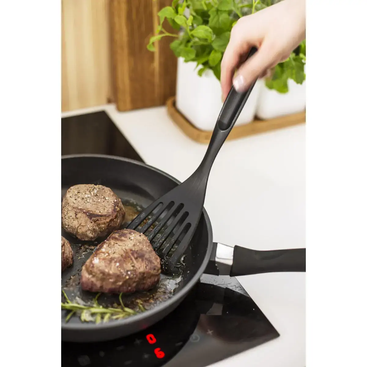 Spatule, noir - Gastromax photo du produit