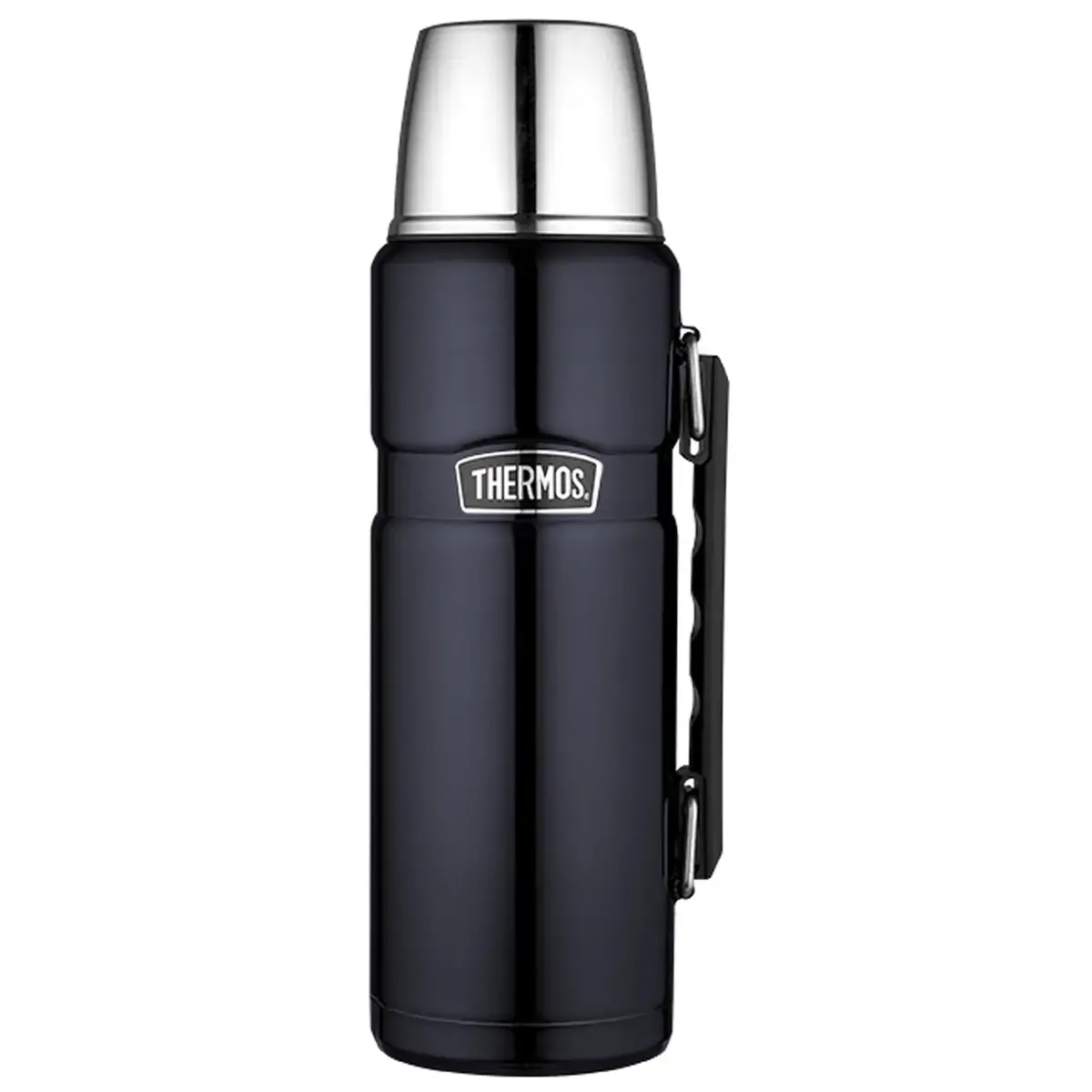 Bouteille isotherme STAINLESS KING, 1,2 litre, argent - Thermos photo du produit
