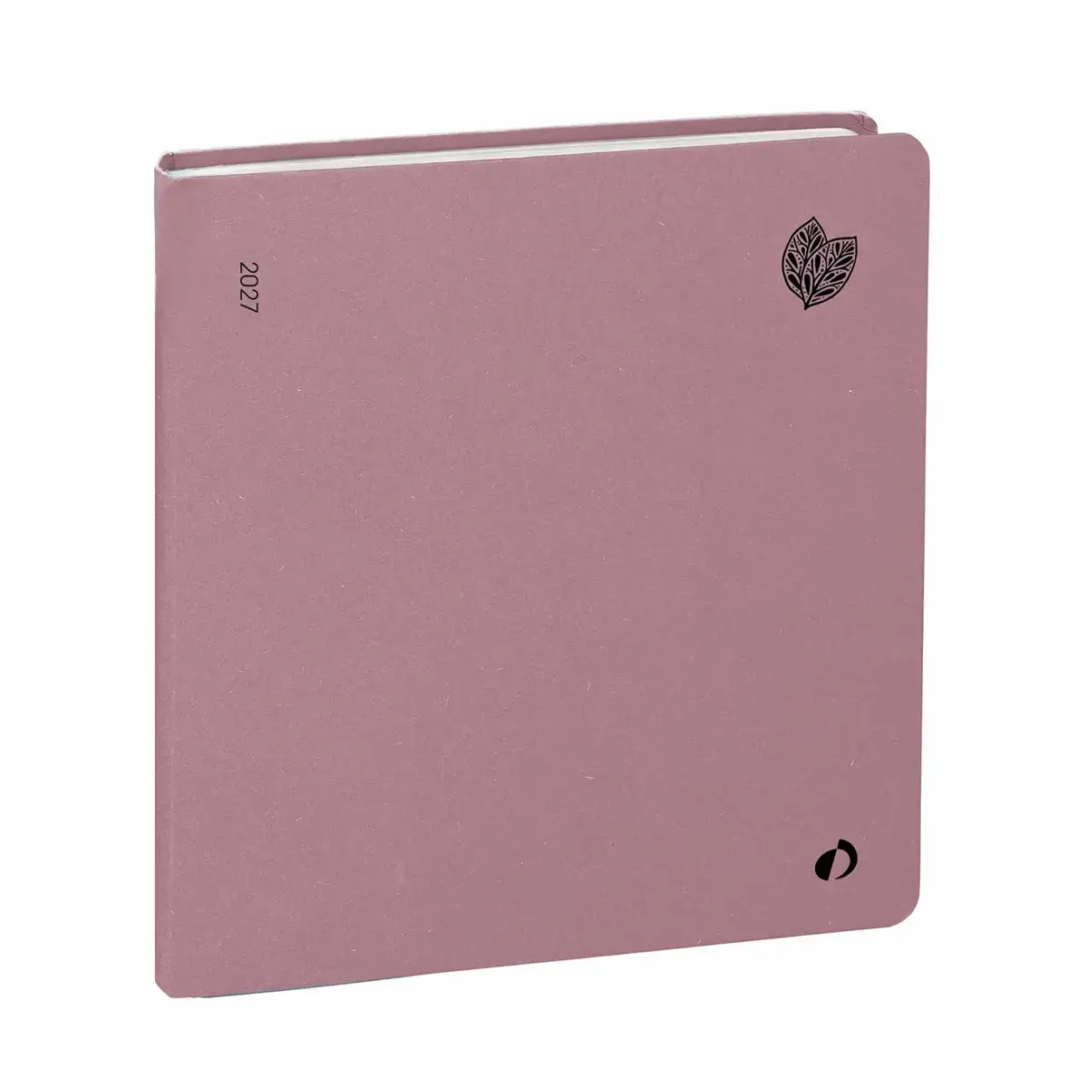 Agenda 2027 Ex&eacute;cutif Recycl&eacute; - Semainier Planning Multilingue - Harmony Violet - 12 mois de janvier &agrave; d&eacute;cembre - 16x16 cm - Quo Vadis photo du produit