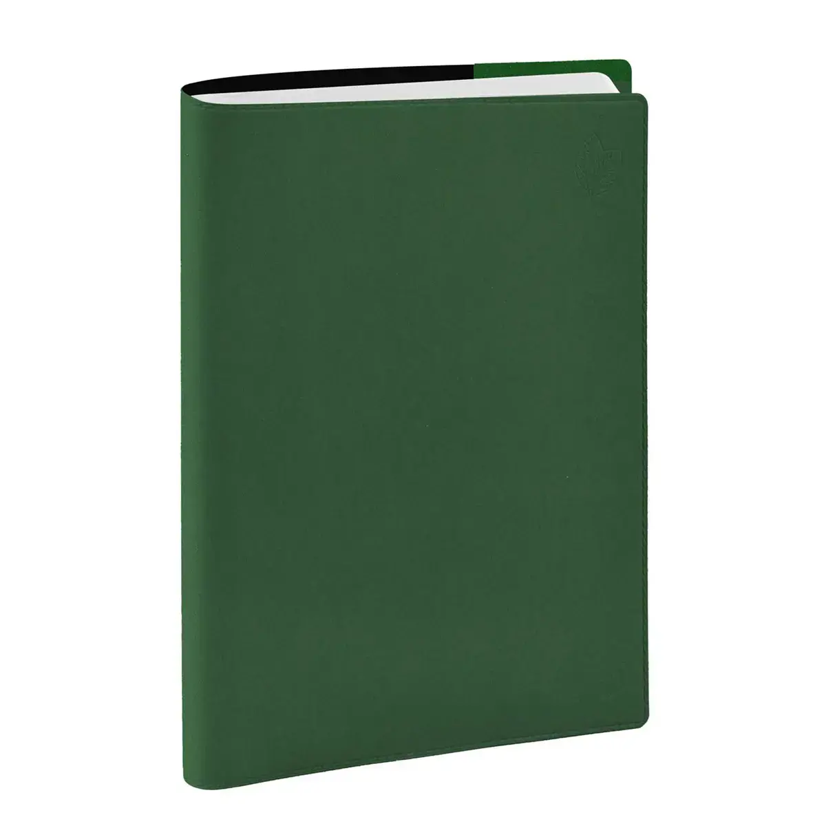 Agenda année scolaire 2026-2027 Eurotextagenda Recyclé - Journalier Multilingue - Eunoia Vert - 12 mois de août à juillet - 12x17 cm - Quo Vadis photo du produit
