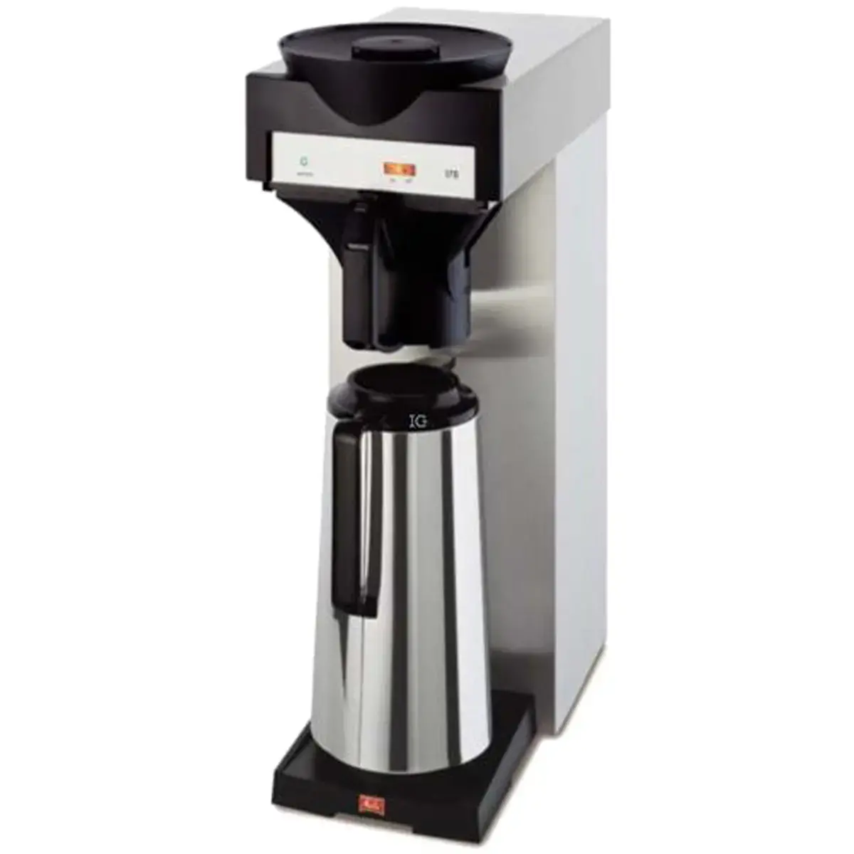 Verseuse isotherme &agrave; pompe, 2,2 litres, argent /noir - Melitta Professional photo du produit