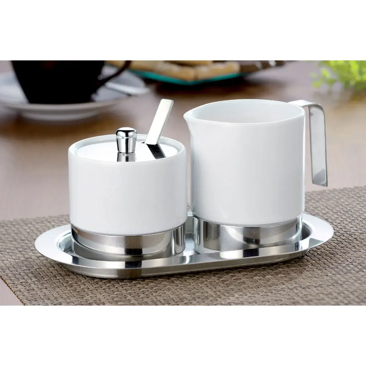 Set pour sucre et crème 'Adam', 5 pièces - Esmeyer photo du produit