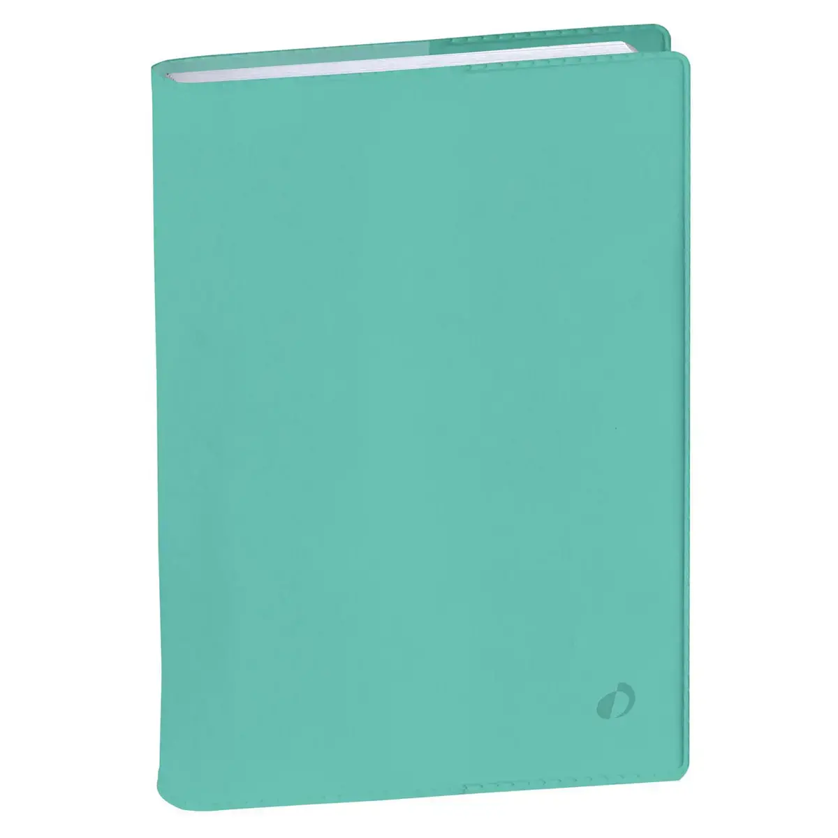 Agenda année scolaire 2026-2027 Eurotextagenda - Journalier Multilingue - Porcellana - Vert - 12 mois de août à juillet - 12x17 cm - Quo Vadis photo du produit