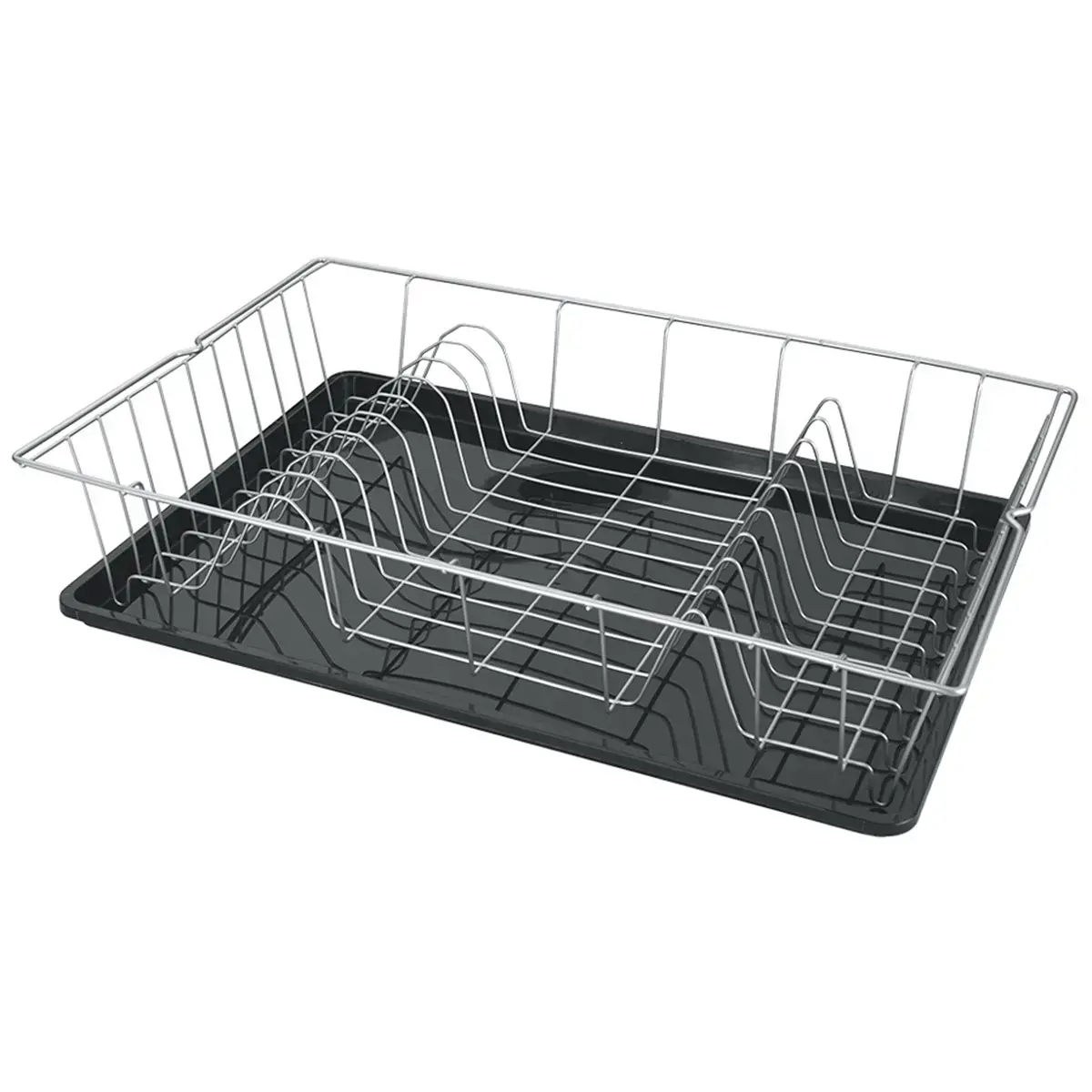 &Eacute;gouttoir Colonia PLUS, argent/anthracite - Metaltex photo du produit