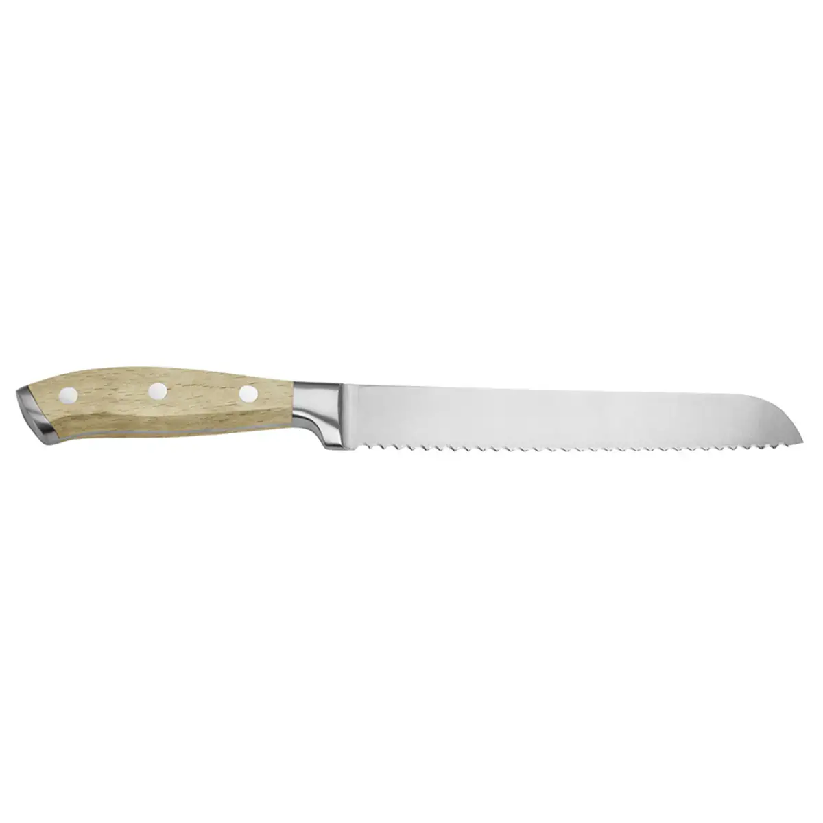 Couteau à pain, inox/hêtre, longueur 340 mm - APS photo du produit
