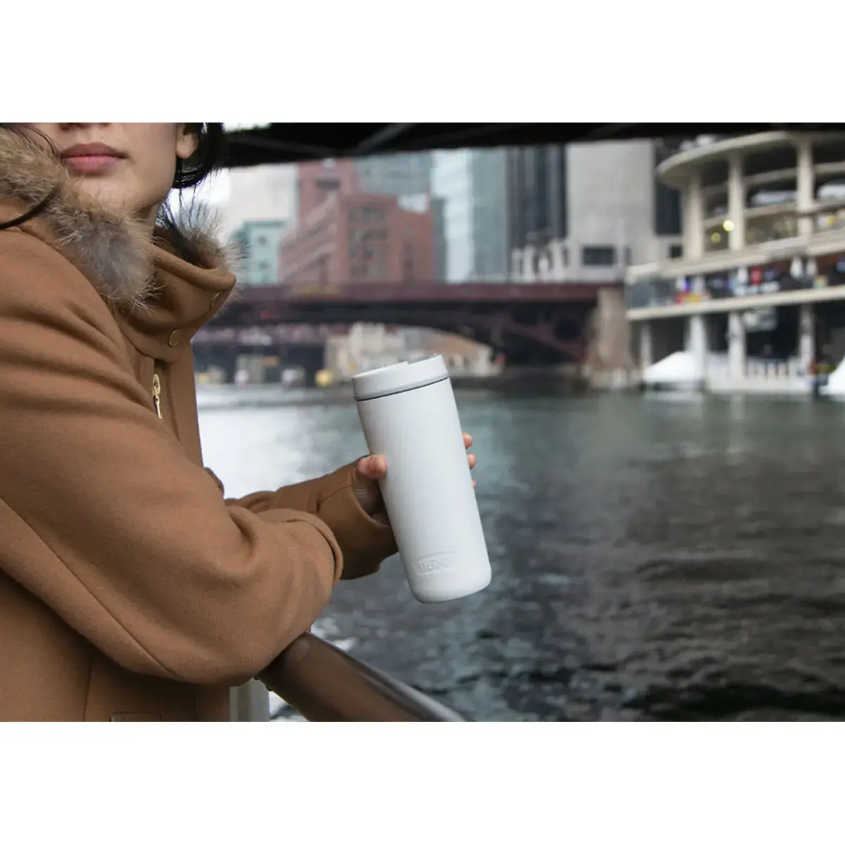 Gobelet isotherme GUARDIAN, 0,5 litre, vert matcha - Thermos photo du produit