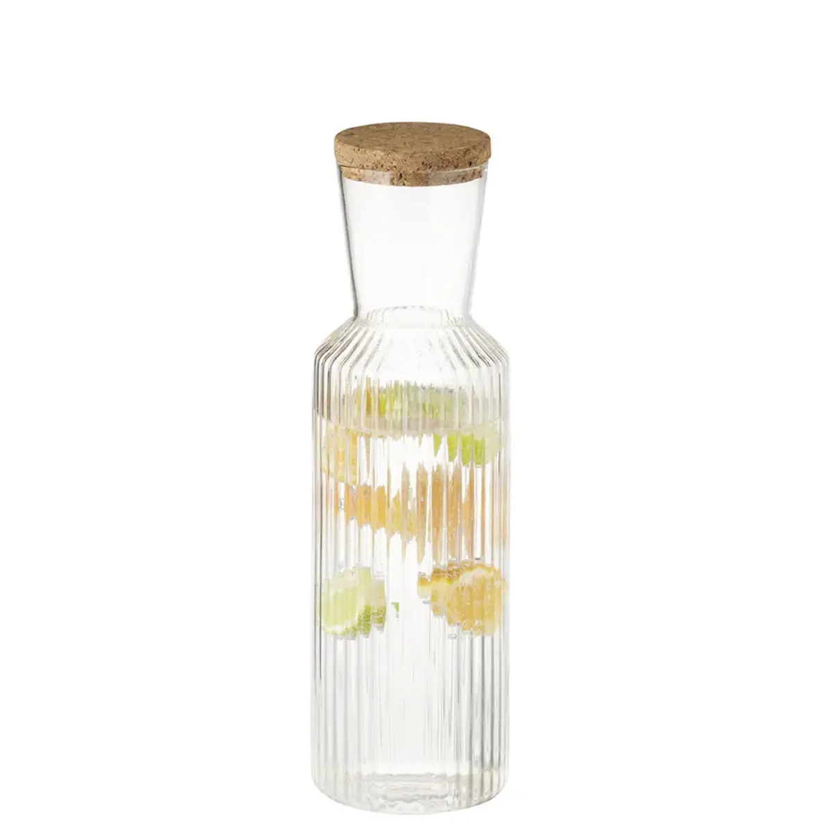 Carafe en verre LINES, 1 litre, transparent - APS photo du produit