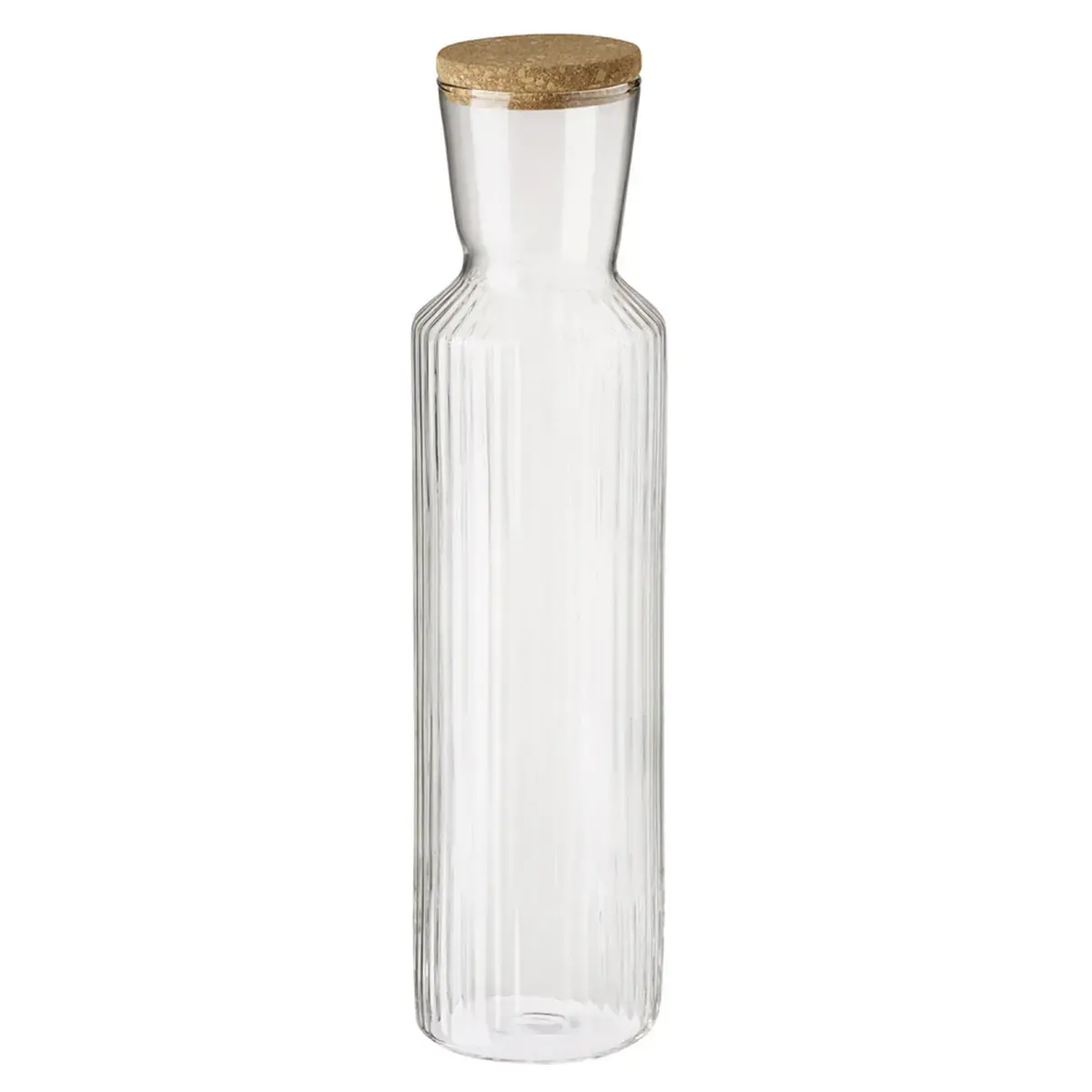 Carafe en verre LINES, 1 litre, transparent - APS photo du produit