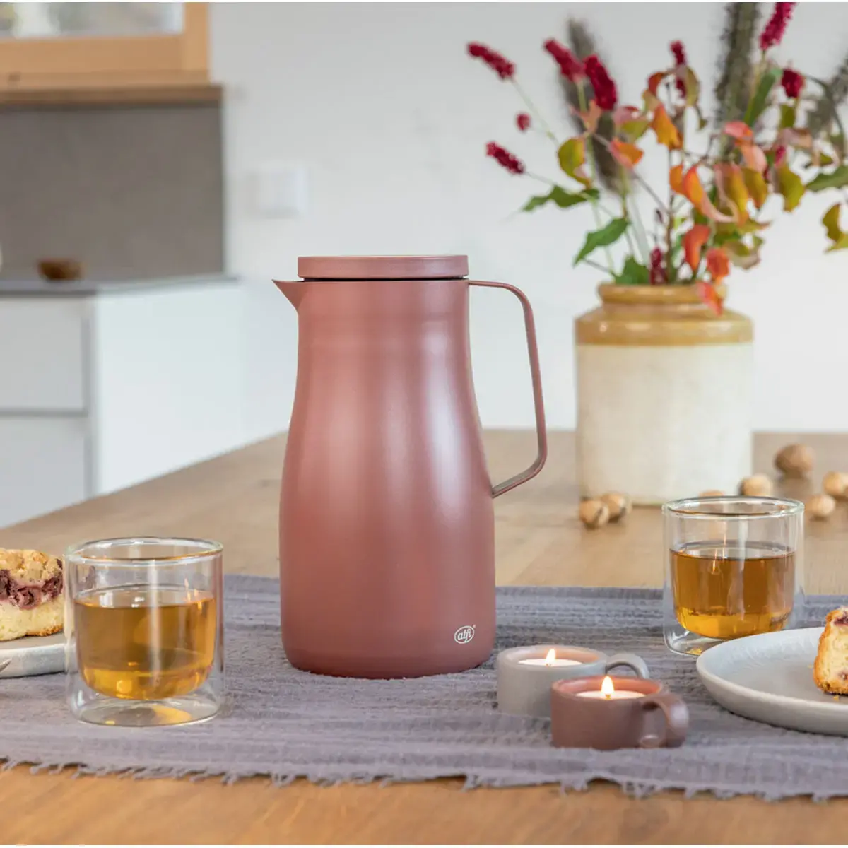 Pichet isotherme STUDIO TEA, 1 litre, vert matcha - Alfi photo du produit