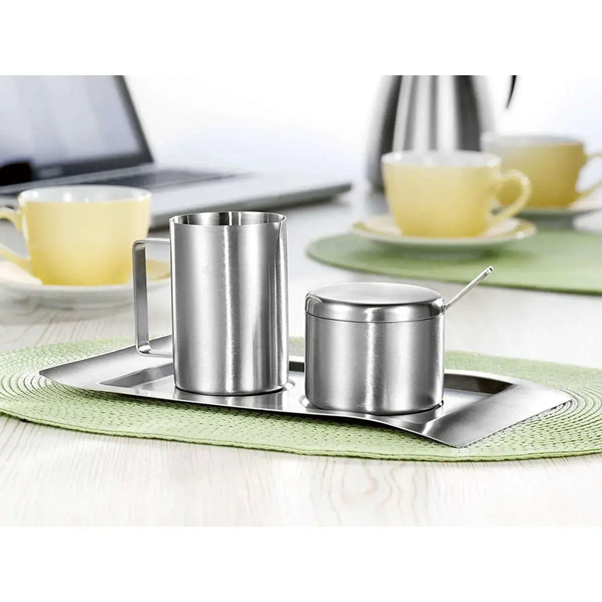 Set pour lait & sucre 'WAVE', 5 pièces - Esmeyer photo du produit