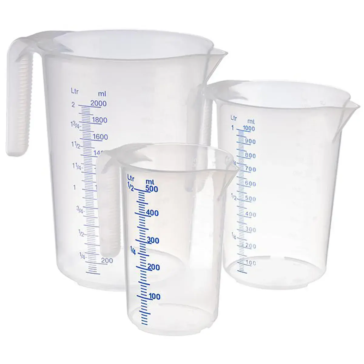 Pichet mesureur STACKABLE, 1 litre, transparent - APS photo du produit