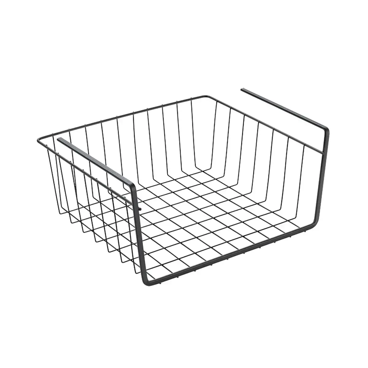 Panier suspendu Kanguro 40 LAVA, noir mat - Metaltex photo du produit