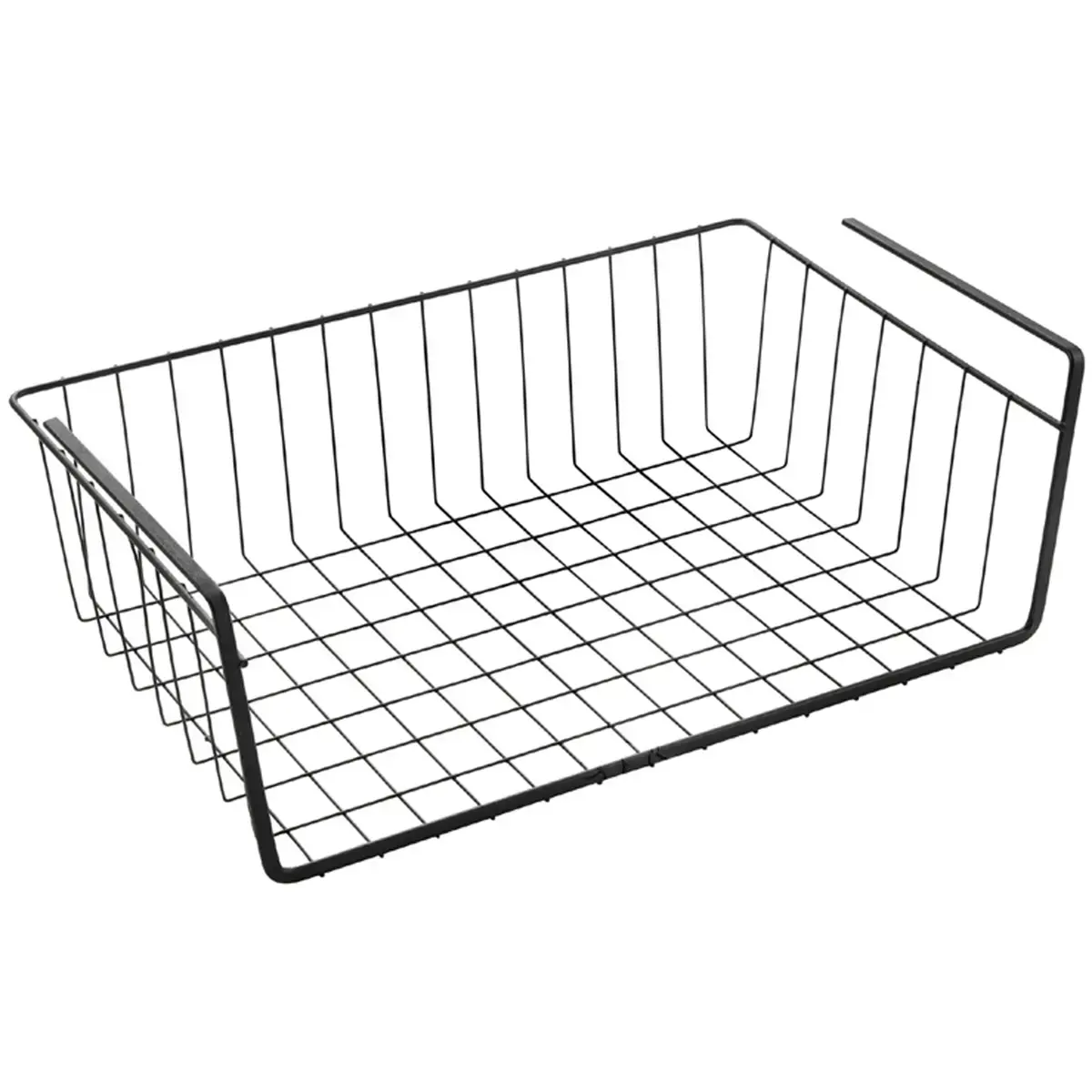 Panier suspendu Kanguro 40 LAVA, noir mat - Metaltex photo du produit
