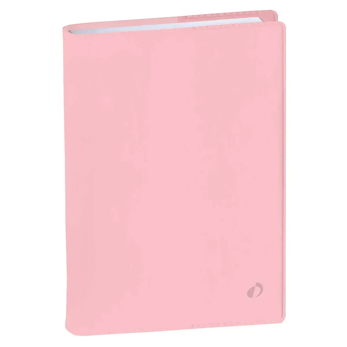Agenda ann&eacute;e scolaire 2026-2027 Eurotextagenda - Journalier - Multilingue - Porcellana - Rose - 12 mois de ao&ucirc;t &agrave; juillet - 12x17 cm - Quo Vadis photo du produit