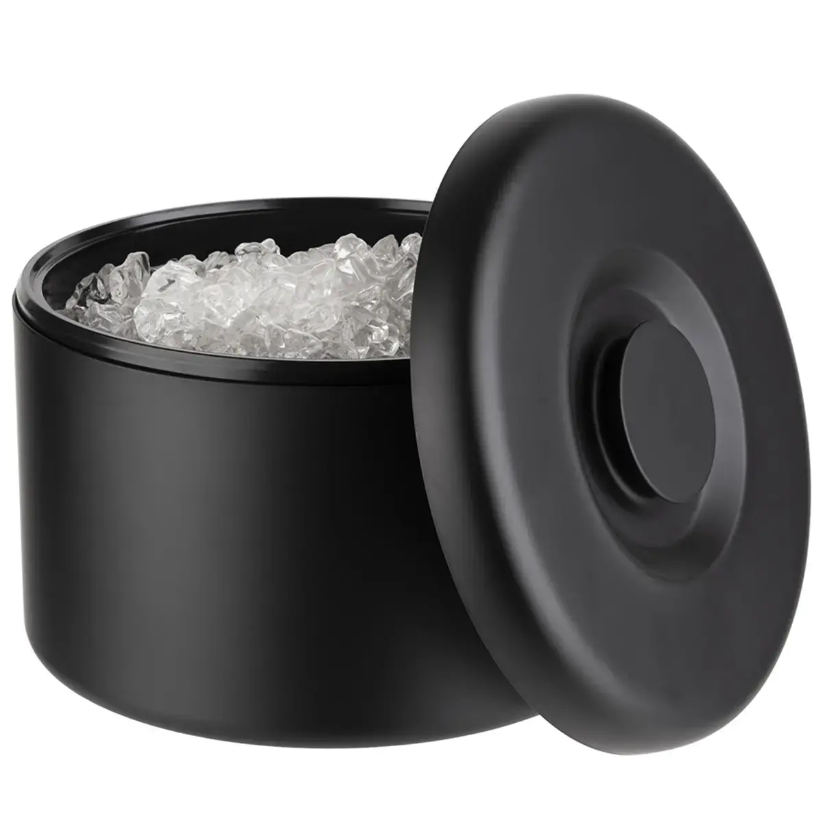 Bac à glaçons ARCTIC, en PS/aluminium, 6 litres, argent - APS photo du produit