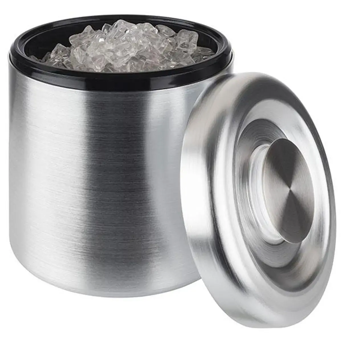 Bac à glaçons ARCTIC, en PS/aluminium, 6 litres, argent - APS photo du produit