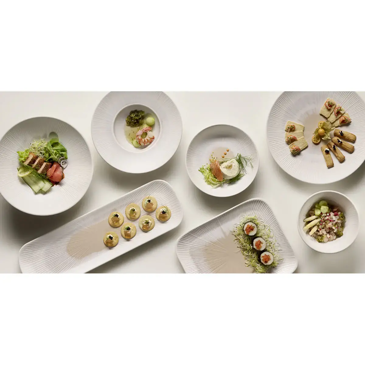 Assiette creuse BLUSH, diamètre 300 mm, beige - APS photo du produit