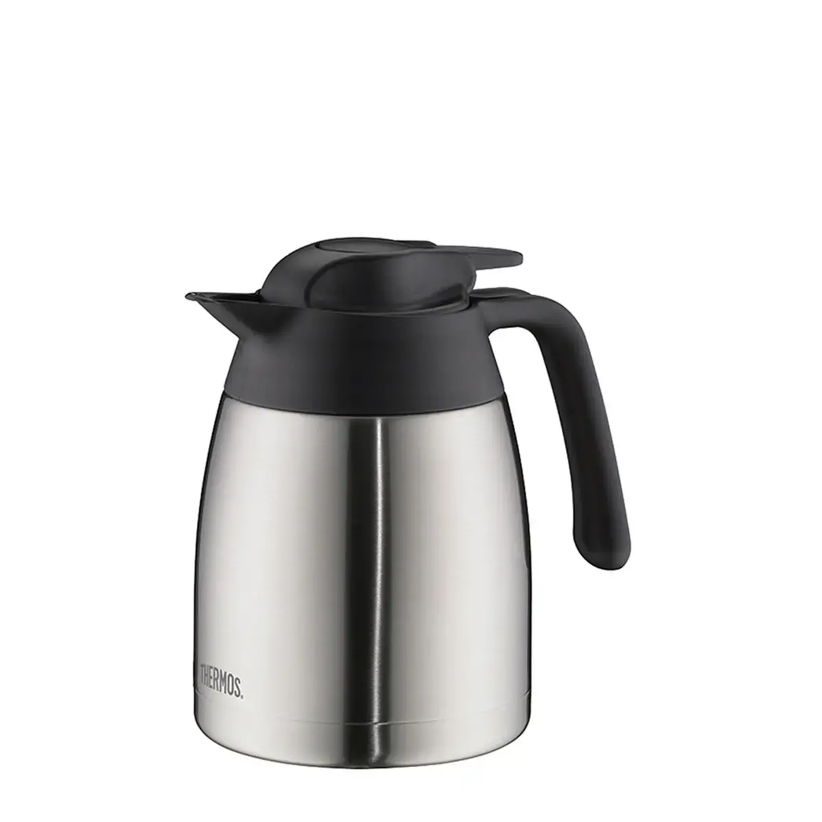 Pichet isotherme THV, 1 litre, acier / noir - Thermos photo du produit