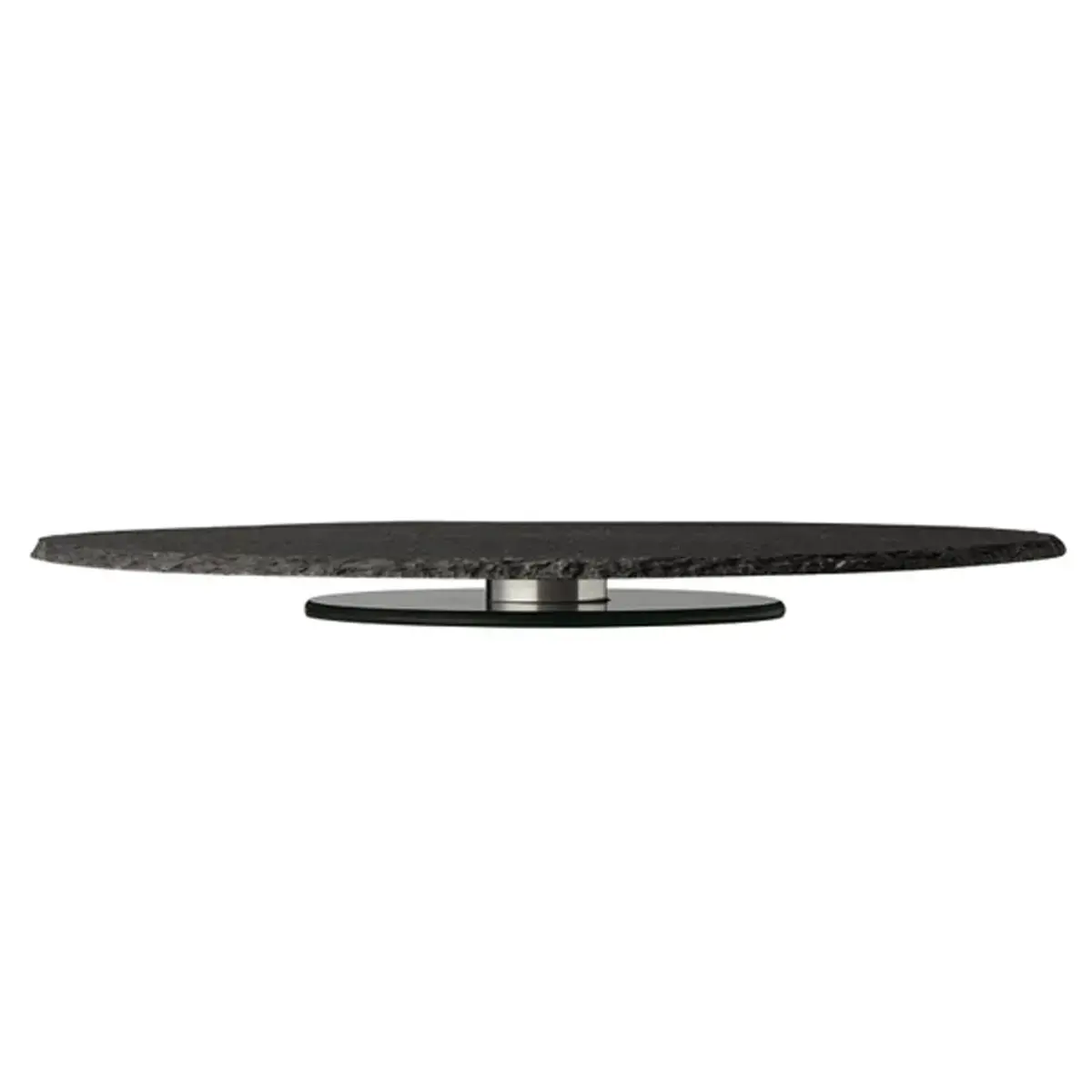 Plat à tarte en ardoise naturelle, rond, anthracite - APS photo du produit
