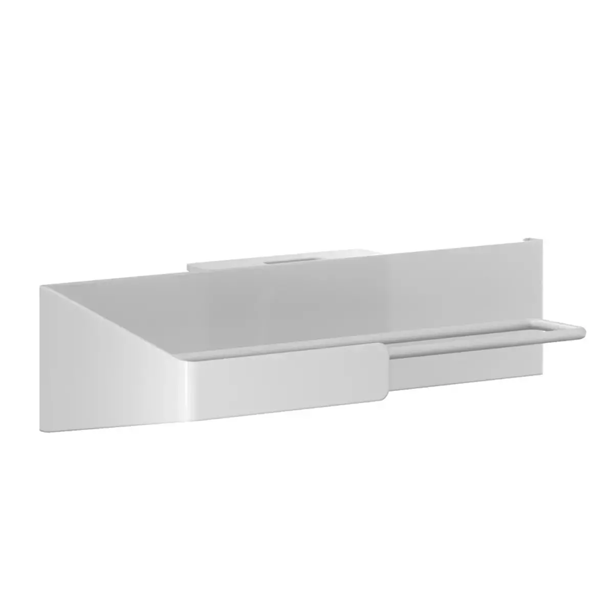 Porte-rouleau de cuisine, blanc - Tesa photo du produit
