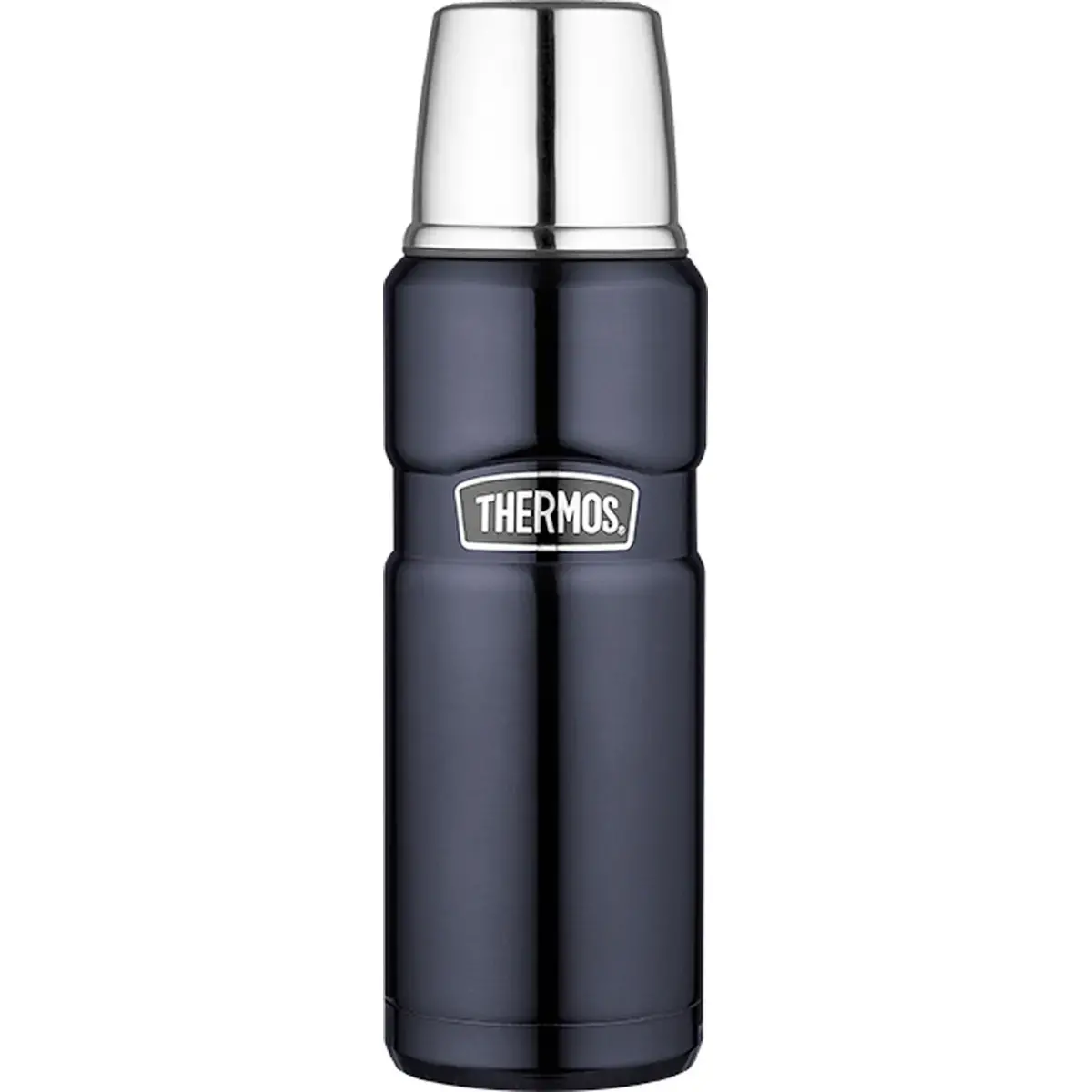 Bouteille isotherme STAINLESS KING, 0,47 litre, rouge - Thermos photo du produit