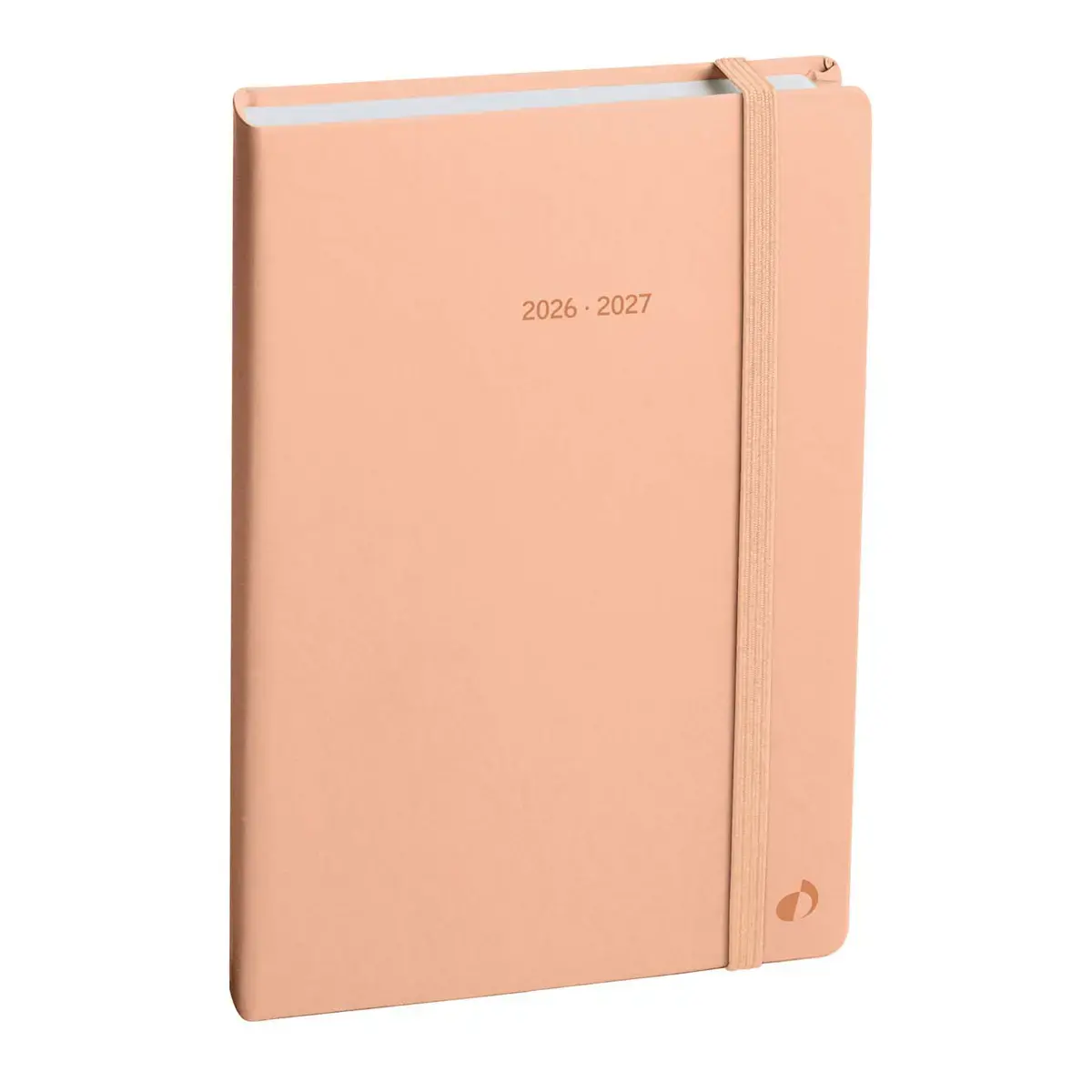 Agenda ann&eacute;e scolaire 2026-2027 Universitaire Color - Semainier Planning - Multilingue - Pastel Orange - 13 mois de ao&ucirc;t &agrave; ao&ucirc;t - 10x15 cm - Quo Vadis photo du produit
