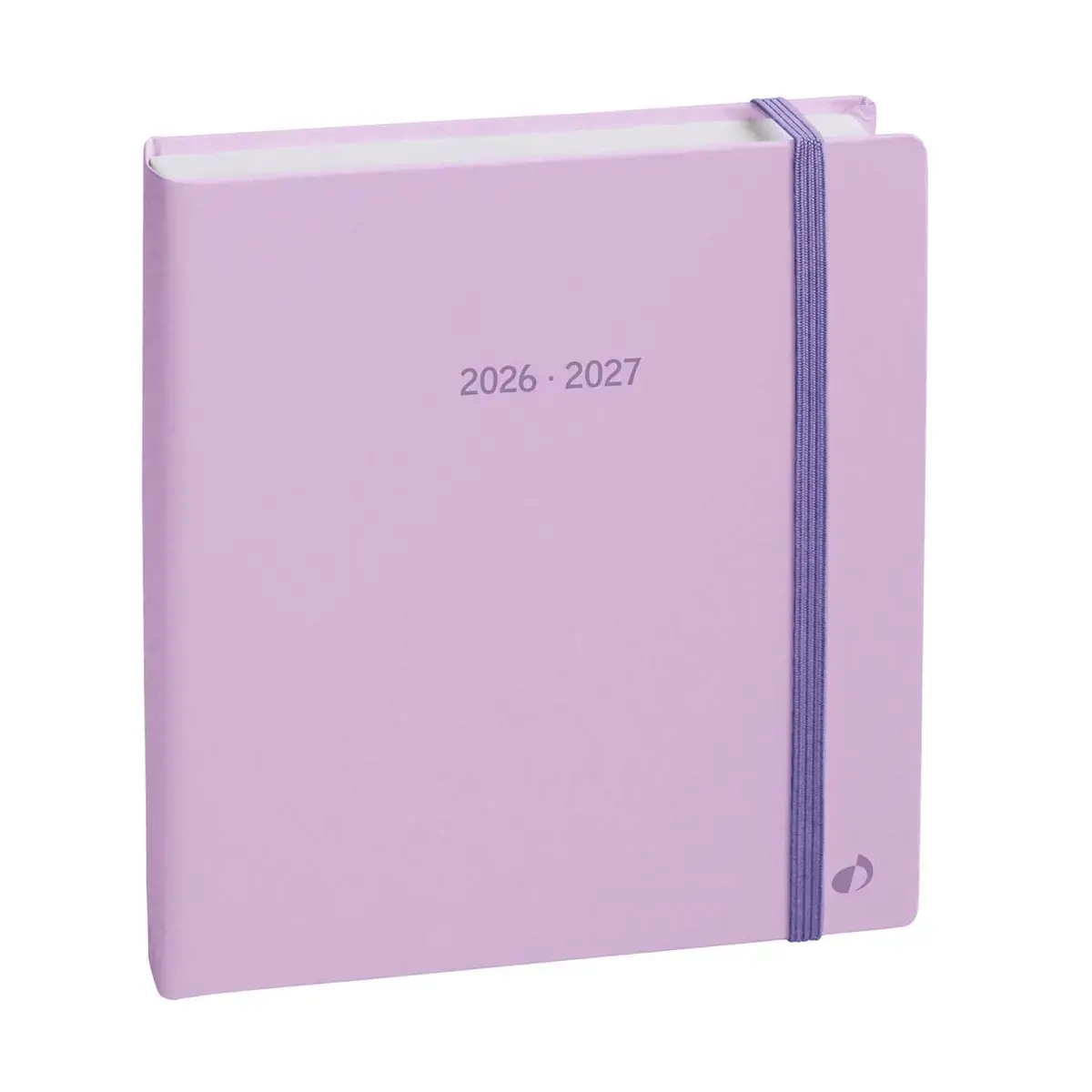 Agenda année scolaire 2026-2027 Exécutif Septembre Color - Semainier Planning - Multilingue - Pastel Violet - 13 mois de août à août - 16x16 cm - Quo Vadis photo du produit