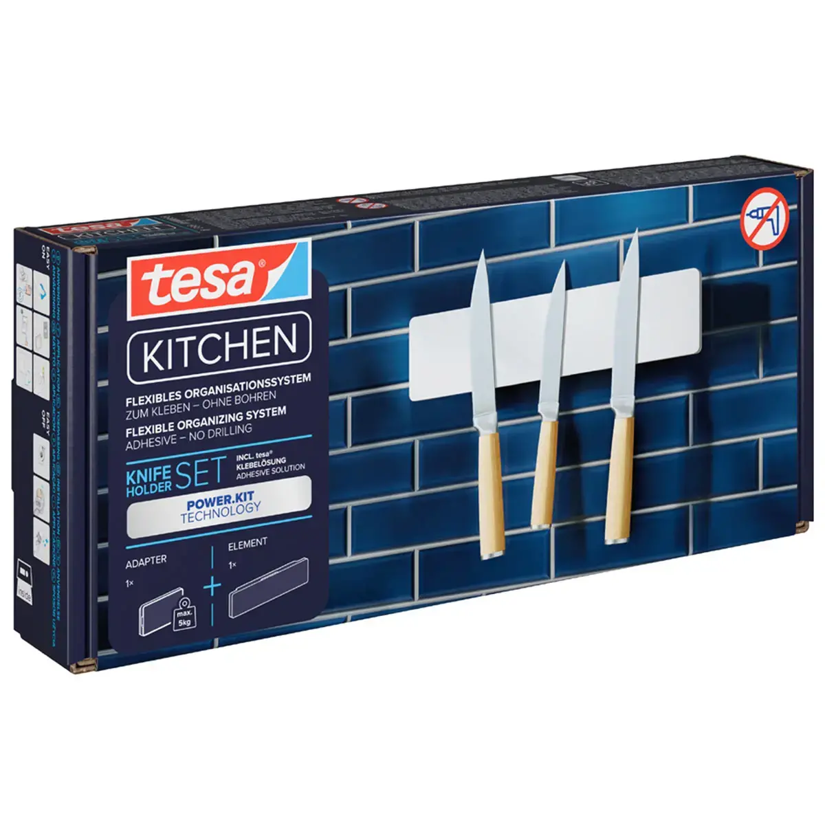 Porte-couteaux, blanc - Tesa photo du produit