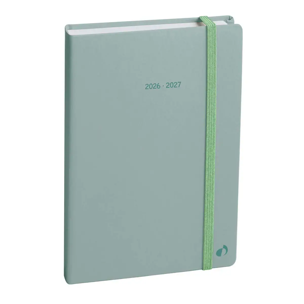 Agenda année scolaire 2026-2027 Universitaire Color - Semainier Planning Multilingue - Pastel Vert clair - 13 mois de août à août - 10x15 cm - Quo Vadis photo du produit