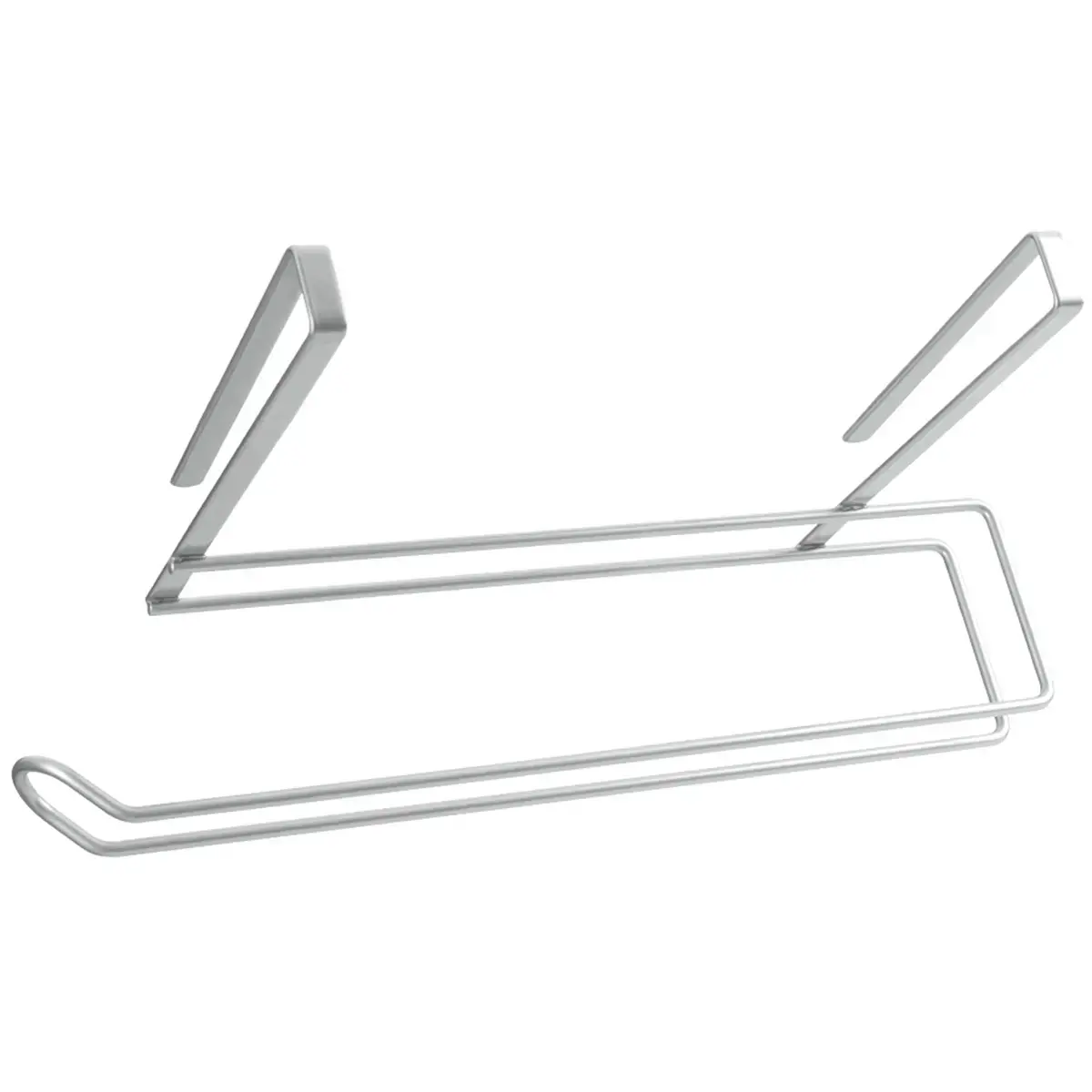 Porte-rouleau de cuisine Easy-Roll, argent - Metaltex photo du produit