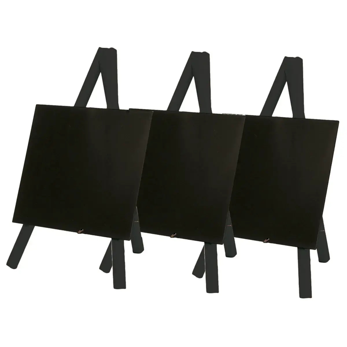Ardoise de table MINI avec tr&eacute;pied, acajou - Securit photo du produit