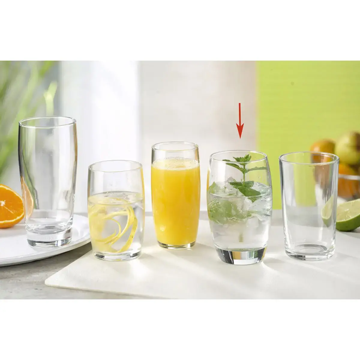 Verre à jus Arcoroc 'CABERNET SALTO', 0,35 l - Esmeyer photo du produit