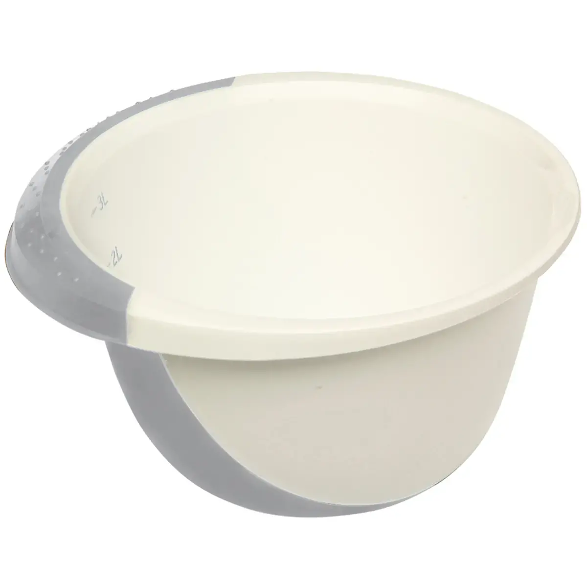 Bol m&eacute;langeur 'carlotta', 3,5 litres - Blanc - Keeeper photo du produit