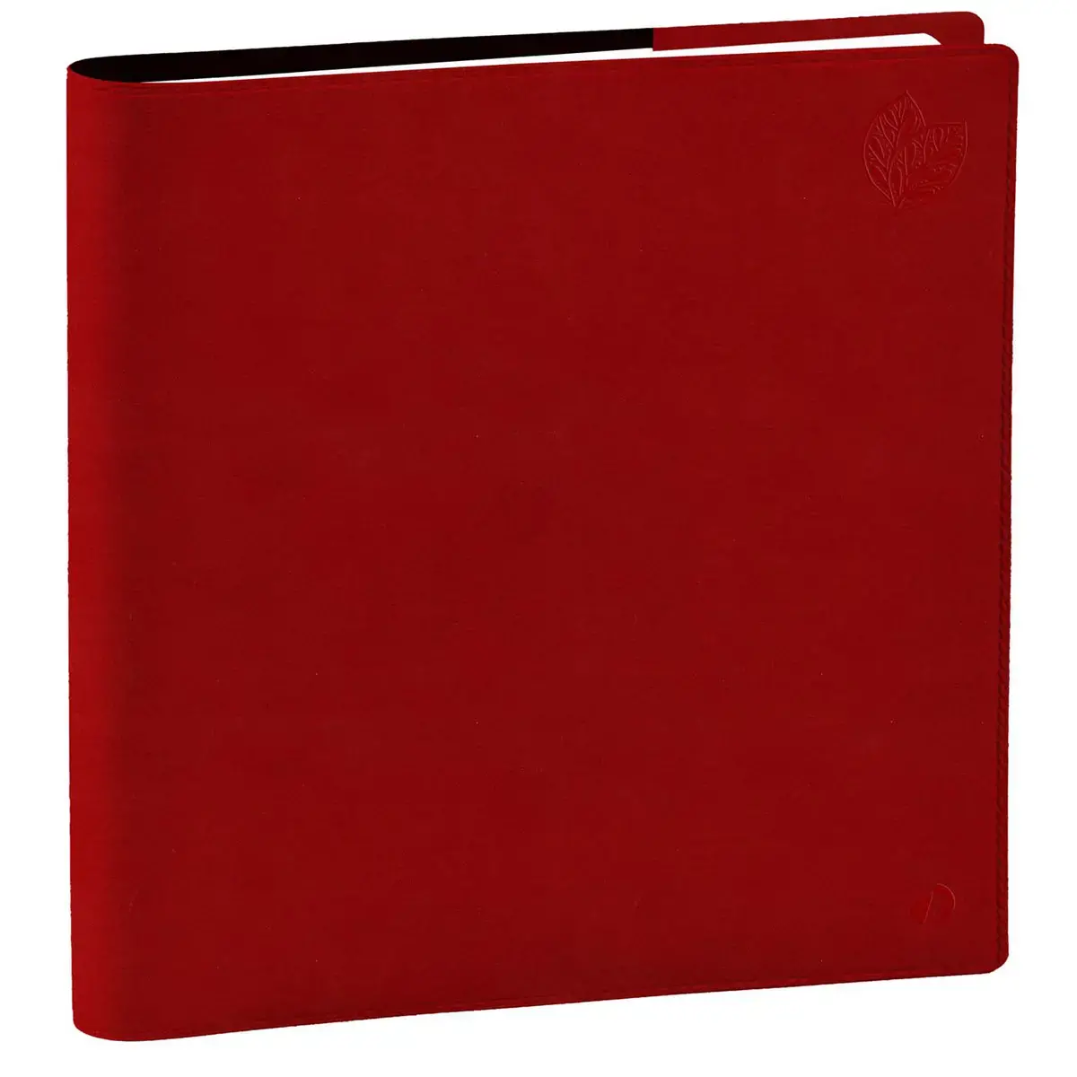Agenda 2027 Exécutif Recyclé - Semainier Planning Multilingue - Eunoia Rouge - 12 mois de janvier à décembre - 16x16 cm - Papier Clairefontaine recyclé - Fabrication française - Quo Vadis photo du produit