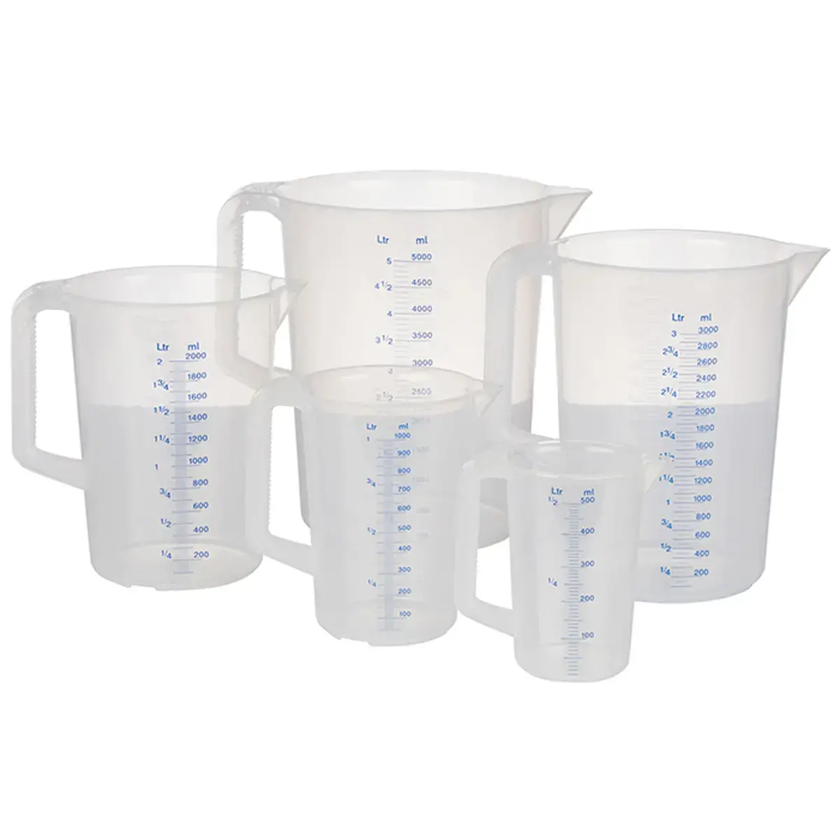 Pichet mesureur, 5 litres, transparent - APS photo du produit