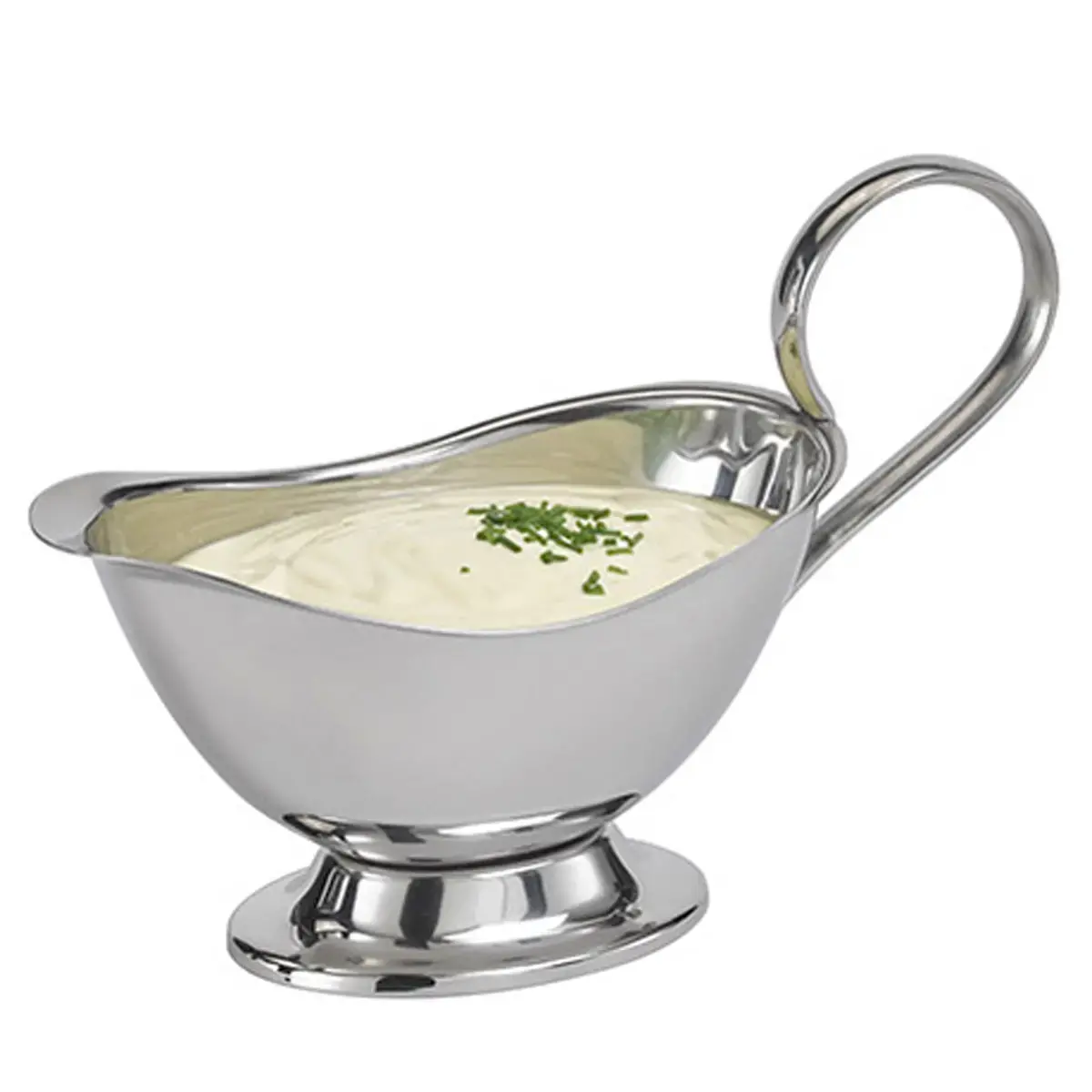 Sauci&egrave;re PROFI, acier inoxydable, 0,125 litre - APS photo du produit