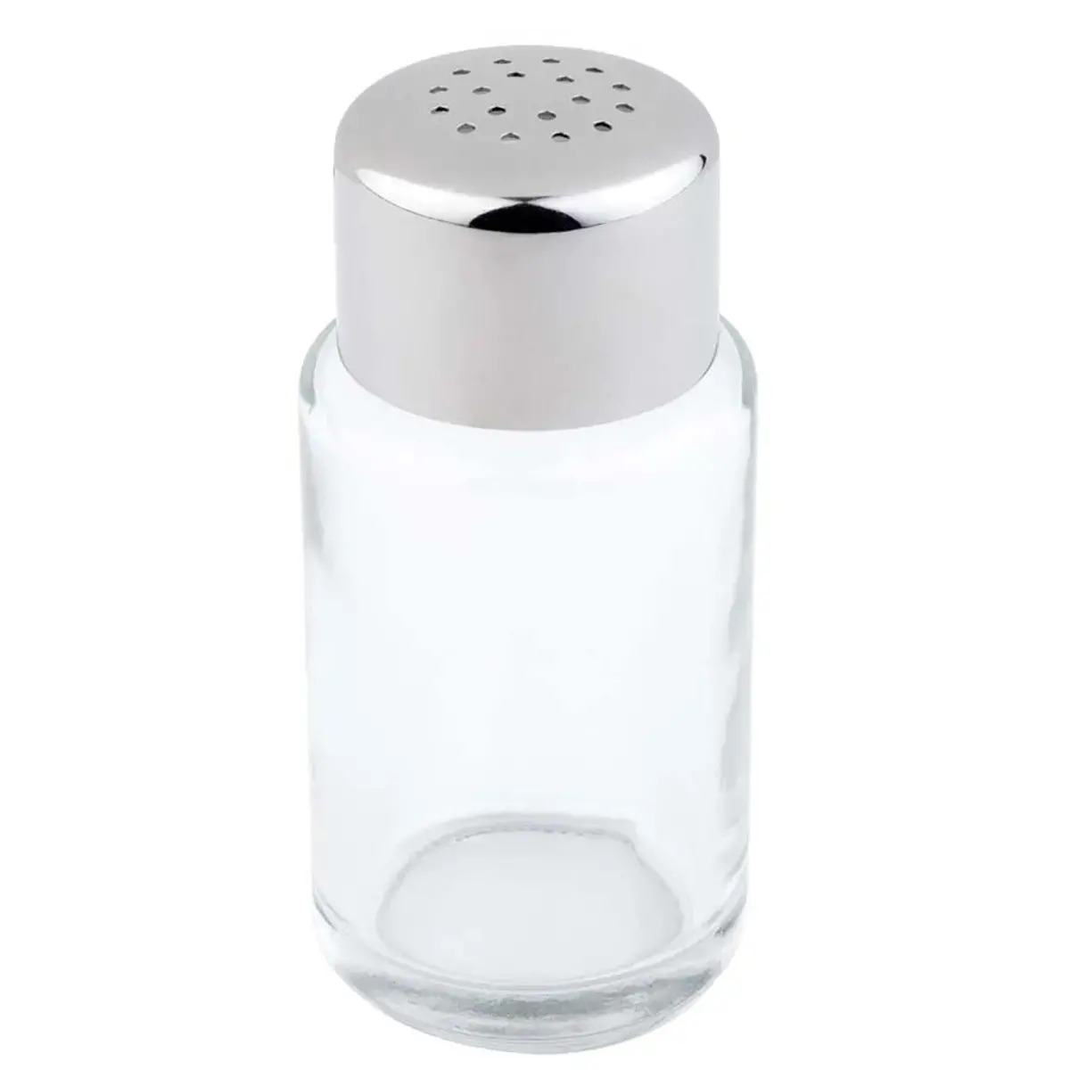 Sali&egrave;re/poivri&egrave;re, verre/acier inoxydable, 6 trous - APS photo du produit