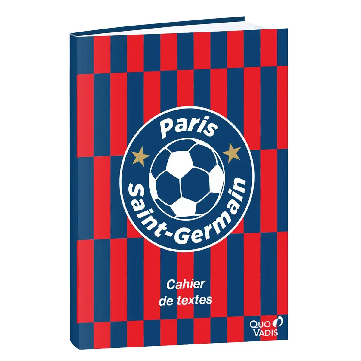 Cahier de textes Français PSG Pixel - Journalier - 15x21 cm - Papier Clairefontaine blanc - Fabrication française - Quo Vadis photo du produit