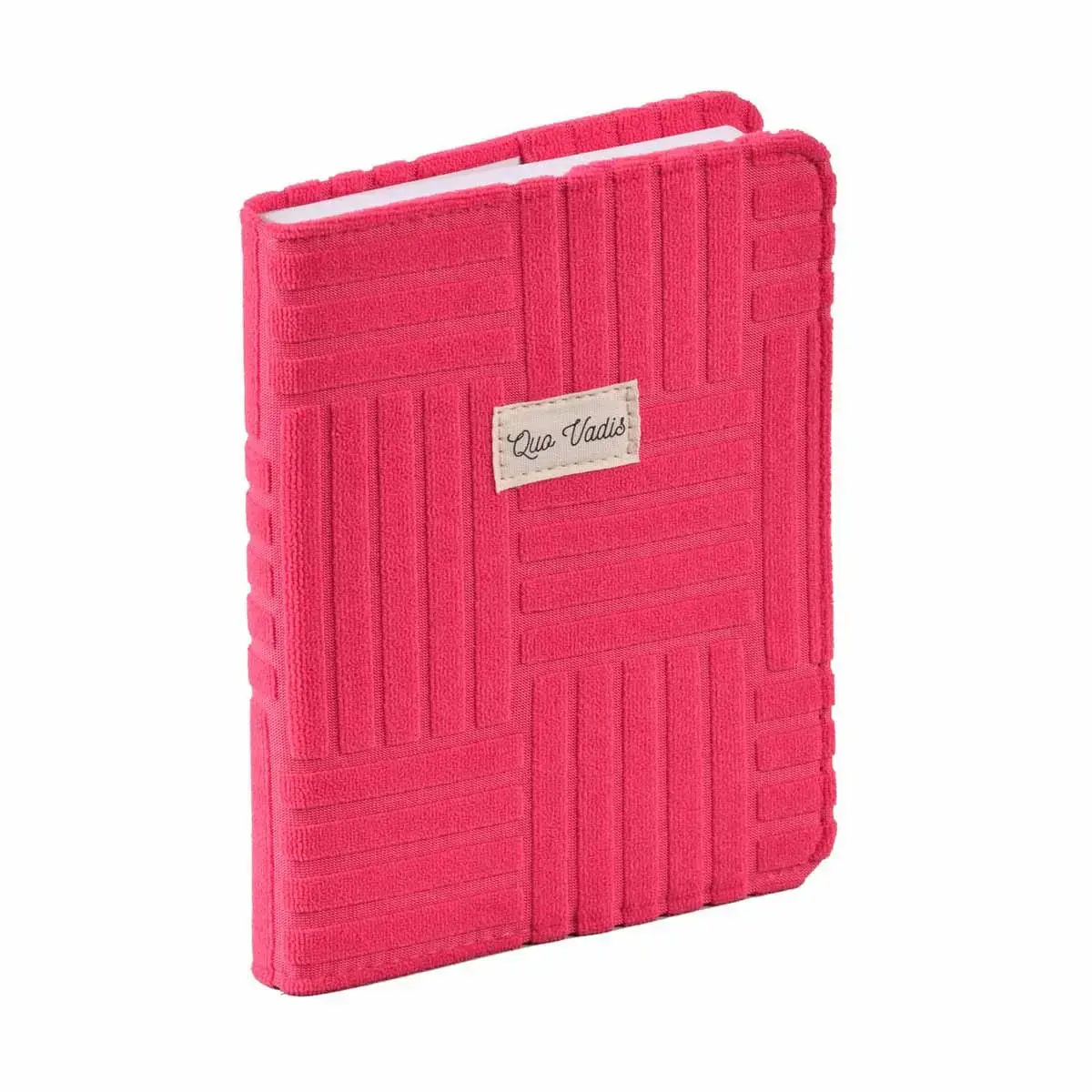 Agenda ann&eacute;e scolaire 2026-2027 Eurotextagenda - Journalier Multilingue - Th&eacute;a Rose - 12 mois de ao&ucirc;t &agrave; juillet - 12x17 cm - Papier Clairefontaine blanc - Quo Vadis photo du produit