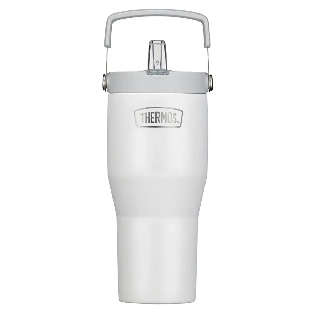 Gobelet isotherme RS Flip Straw, 0,85 l, blanc - Thermos photo du produit