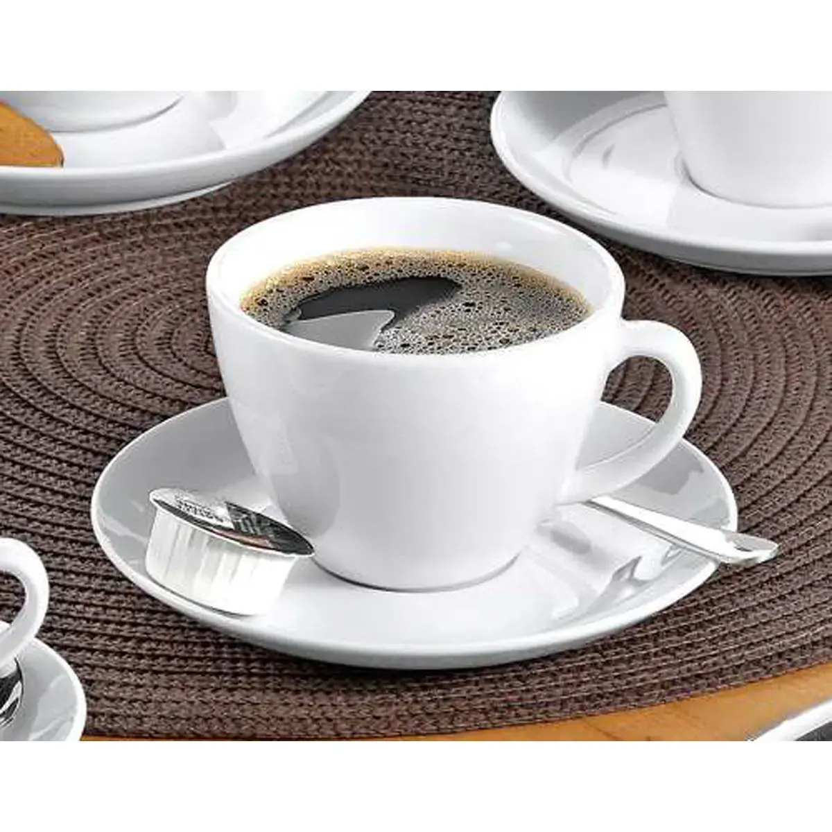 Tasses à café 'Bistro', blanc - Esmeyer photo du produit