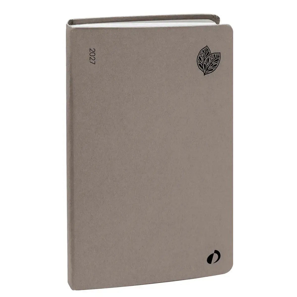 Agenda 2027 affaires recyclé - Semainier Planning multilingue - Harmony beige - 12 mois de janvier à décembre - 10x15 cm - Quo Vadis photo du produit