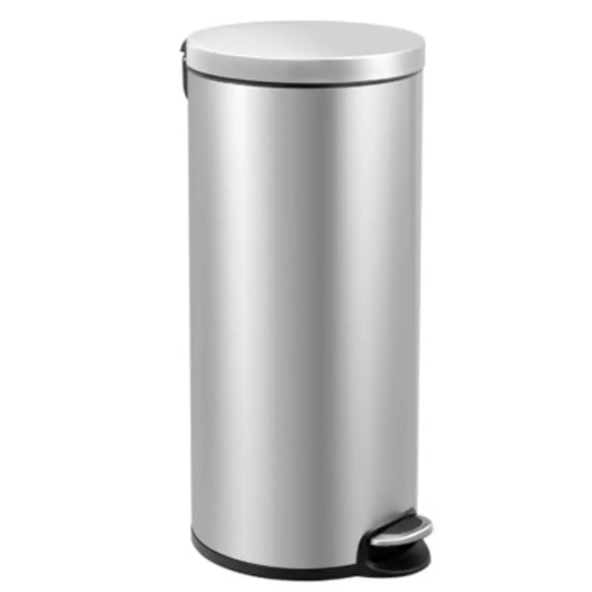 Seau p&eacute;dale -30L INOX mat photo du produit