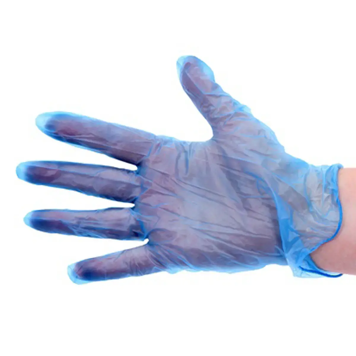 Gants Jet.vinyl BLEU 100pcs M photo du produit