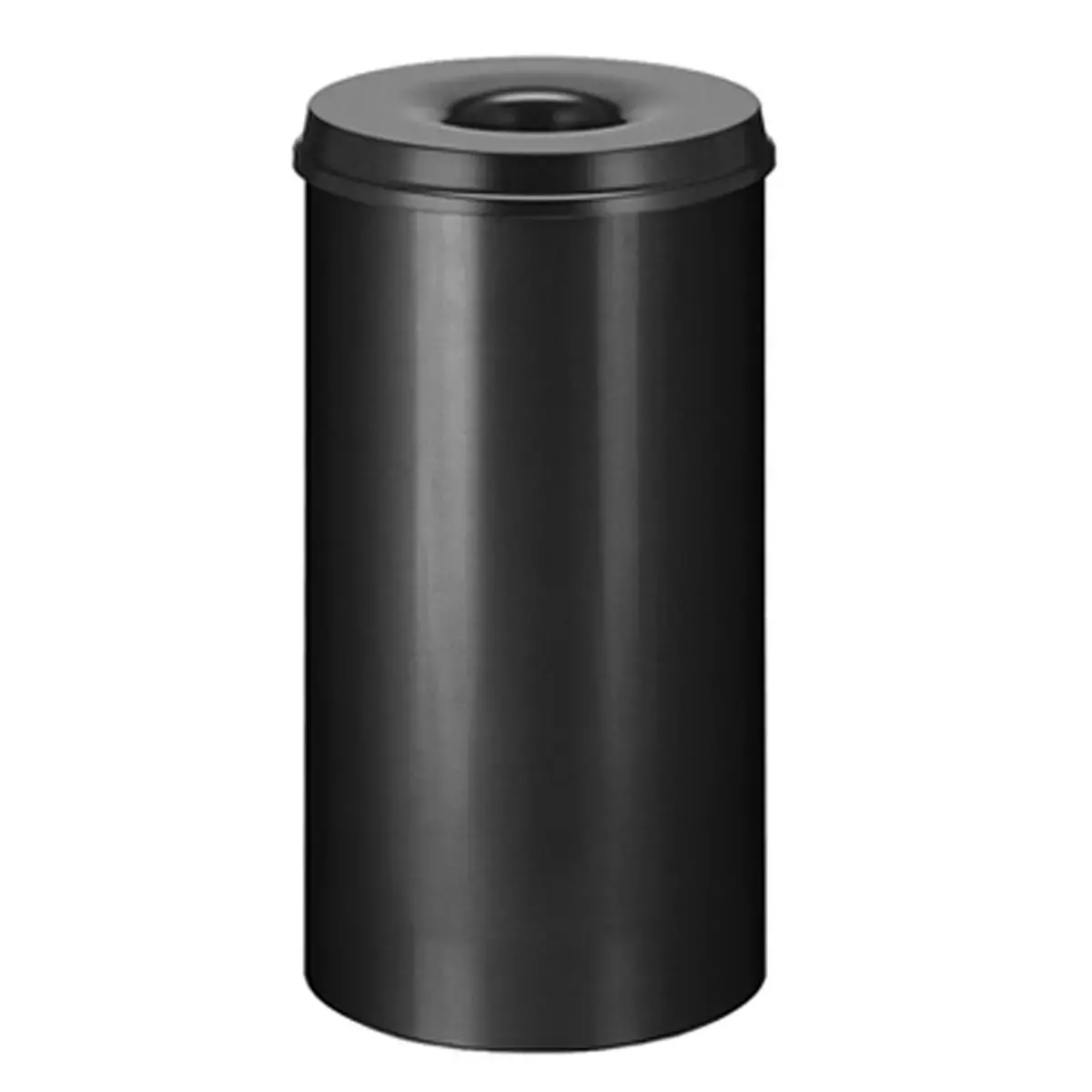 Corbeille anti-feu 50L-noir photo du produit
